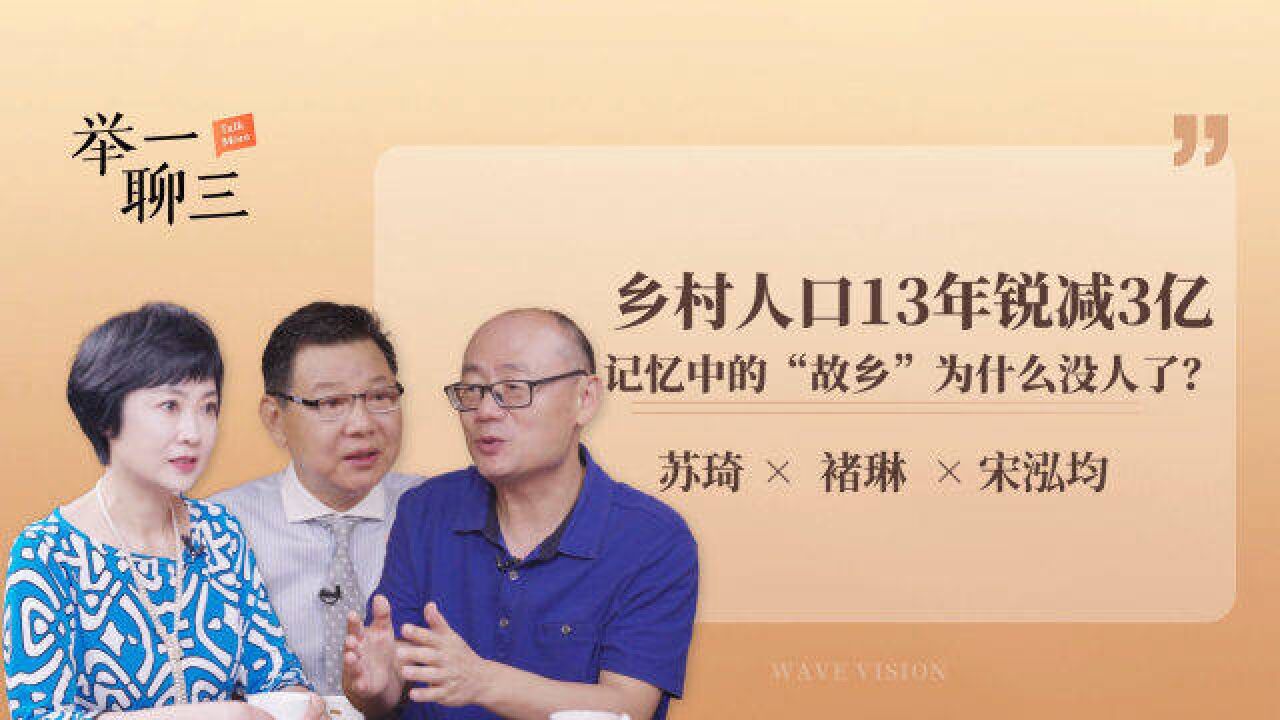 乡村人口13年锐减3亿,记忆中的“故乡”为什么没人了?