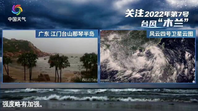 关注今年第7号台风“木兰”