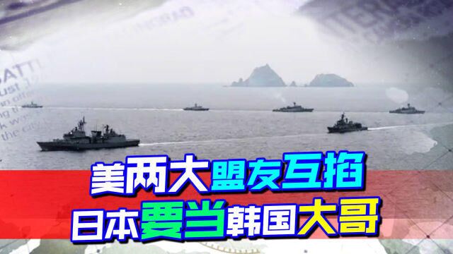 日韩矛盾再起,日高官扬言要当韩国大哥