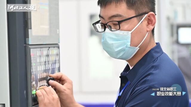 冀工头条|2022年河北省职工职业技能大赛数控机床装调维修工决赛现场