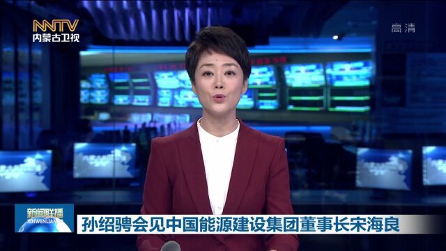 孙绍骋会见中国能源建设集团董事长宋海良