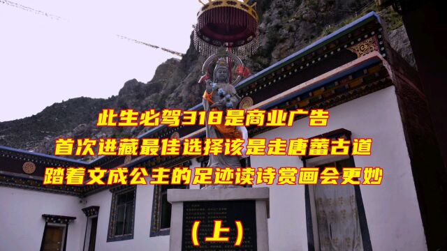 此生必驾318已成商业广告了,其实首次进藏的最佳选择该是走唐蕃古道,踏着文成公主的足迹去拉萨