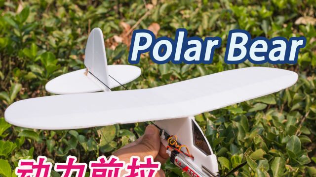 三通模型飞机Polar Bear动力前拉版