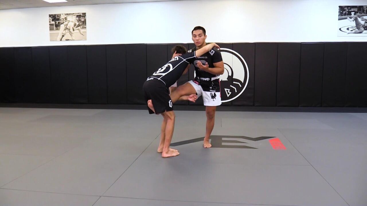 Single Leg Counter to Back by Josh Cisneros