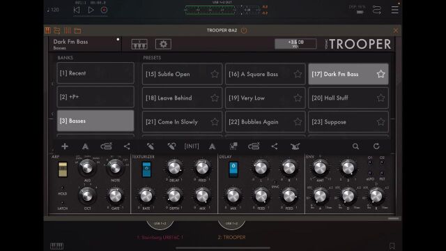 TROOPER Synthesizer by Yonac  Let's Check It Out  Demo for the iPad