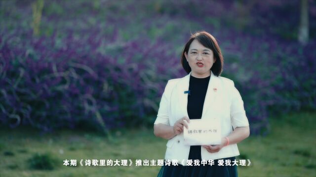 喜迎党的二十大,原创诗歌《爱我中华,爱我大理》正式发布!