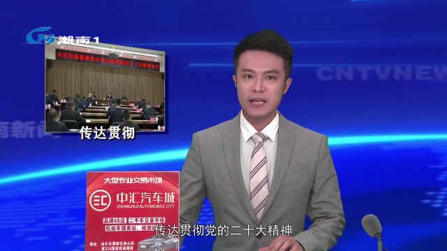 【学习贯彻党的二十大精神】区纪委监委召开全区纪检监察机关传达贯彻党的二十大精神会议