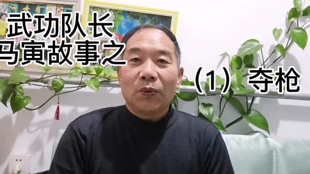 武功队长马寅故事之一《夺枪》