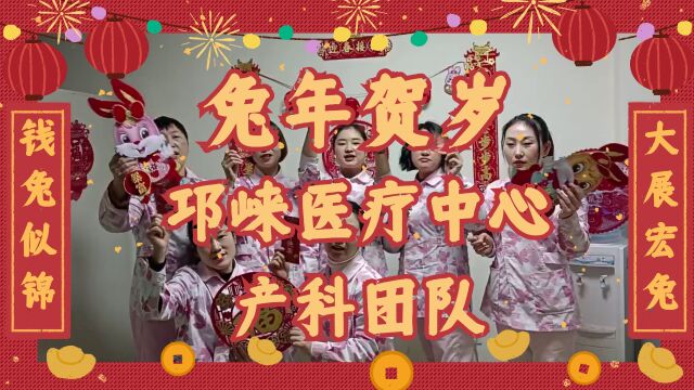 邛崃医疗中心产科兔年祝福视频