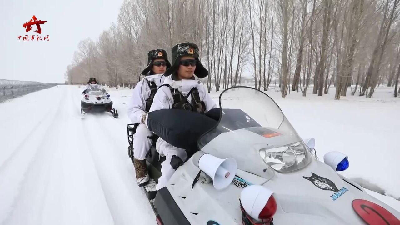 【第一军视】闯险峰 过达坂 一起跟随边防官兵踏雪巡边