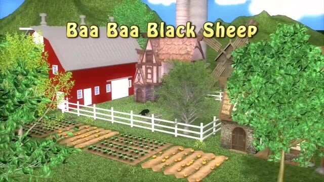 baa baa black sheep 英文儿歌 #启蒙教育 #儿童英语启蒙