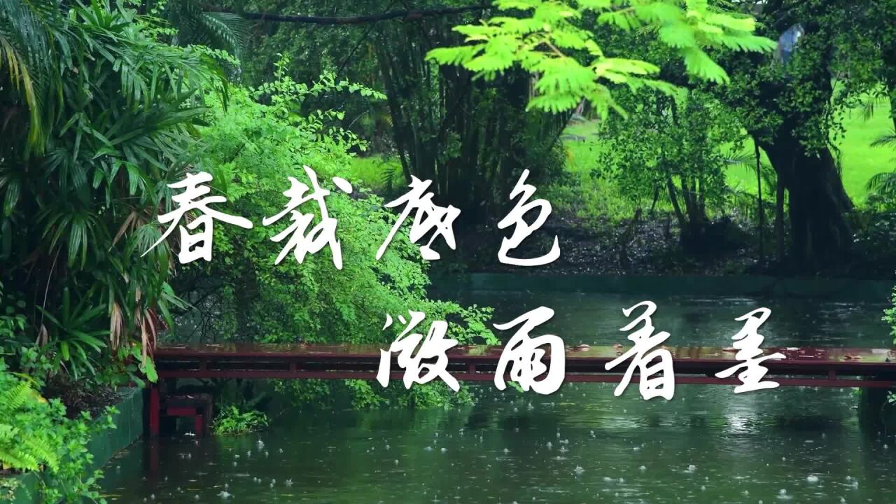 雨水:东风解冻雨水降 万物萌动喜迎春