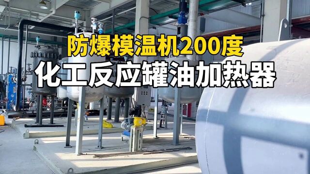 化工反应罐油加热器 防爆模温机200度 南京欧能机械有限公司