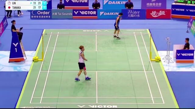 Yushi Tanaka vs Lin ChunYi  Final  Kaohsiung Masters 2023 Badminton