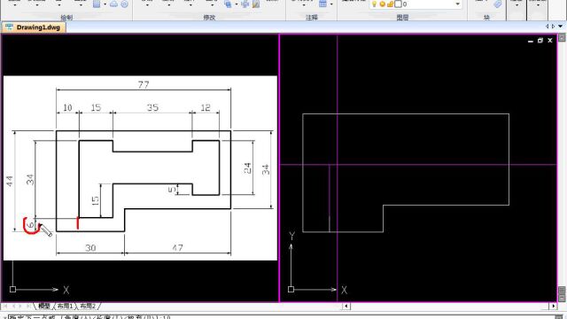 CAD基础绘图,CAD2D平面图制作方法;图13