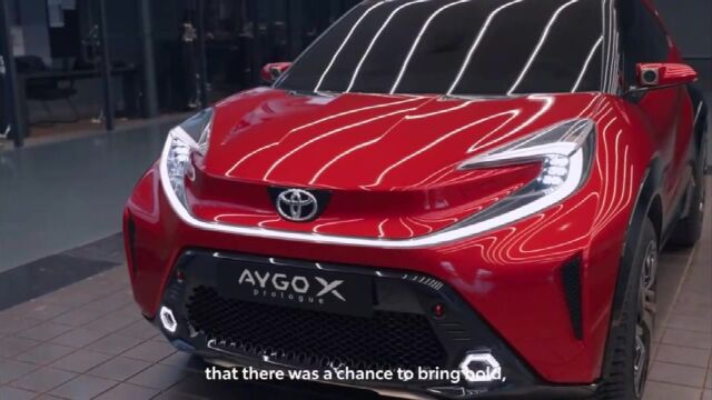 丰田 Aygo X 宣传展示