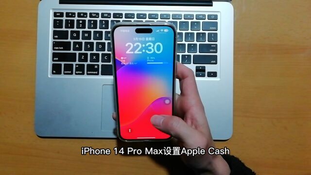 iPhone 14 Pro Max设置Apple Cash