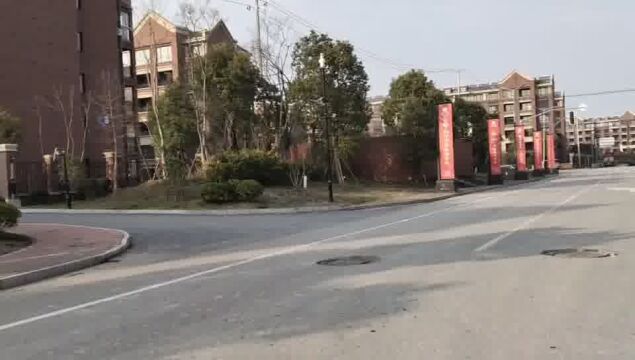 崇明岛大爱城小区实景拍摄真实情况揭秘