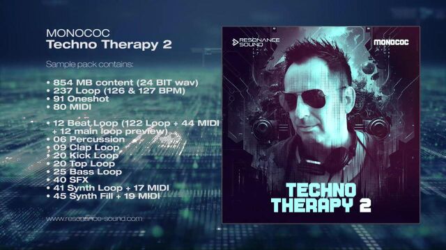 MONOCOC  Techno Therapy 2  Artist Techno Loops