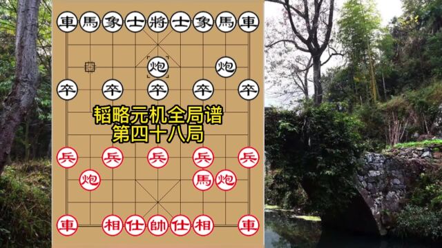 韬略元机全局谱第四十八局