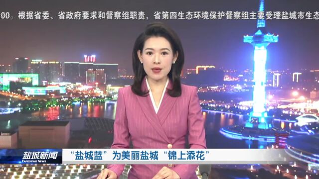 “盐城蓝”为美丽盐城“锦上添花”