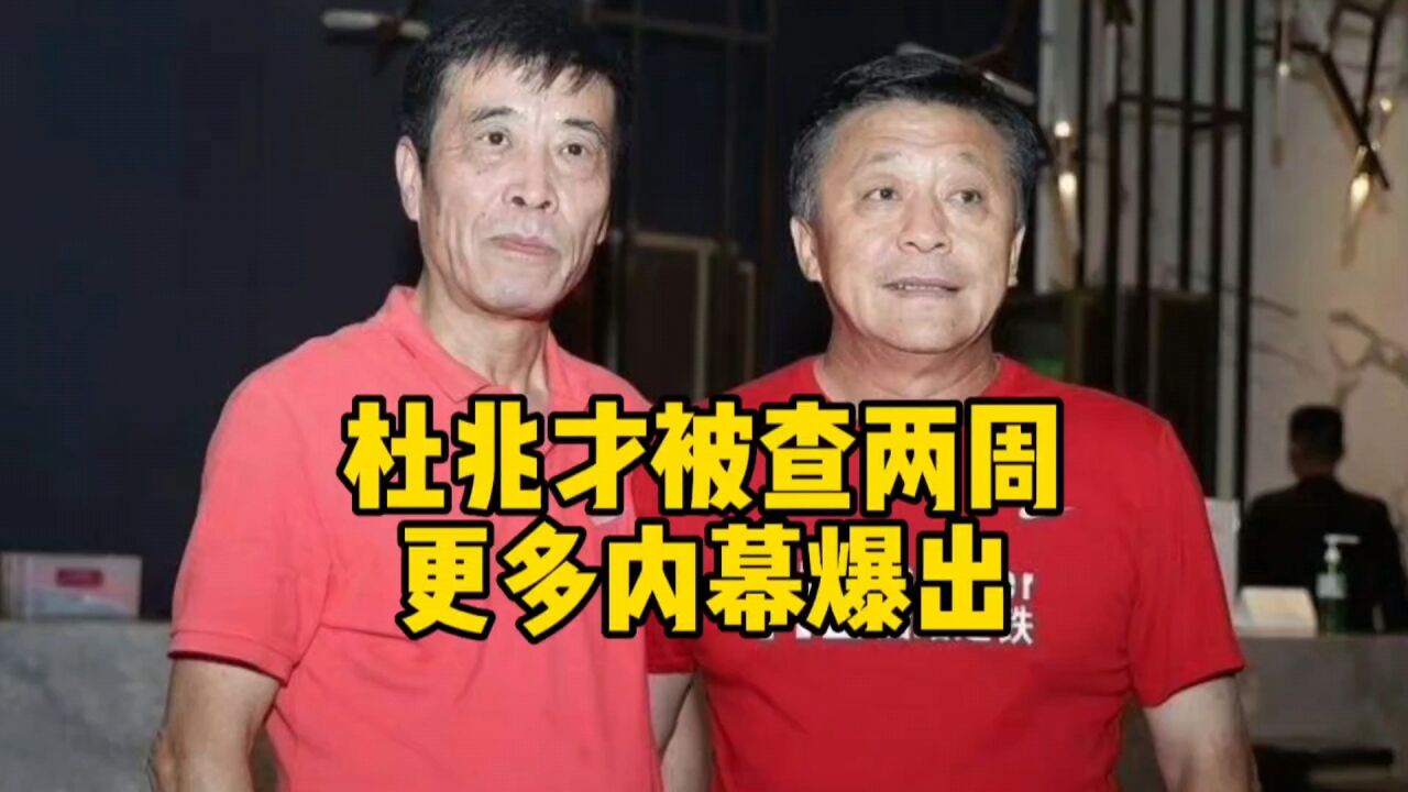 杜兆才被带走第14天,更多内幕爆出,他对足球真的一窍不通!