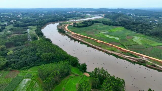 广西平陆运河运河久隆段开工建设