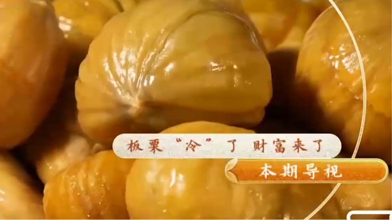 小小板栗三种卖法,其中一种最特别,一斤竟能卖到20元