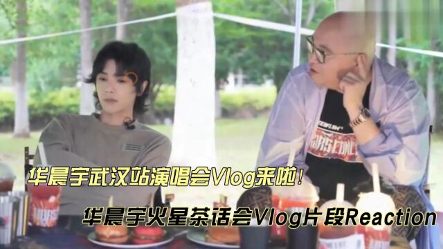 华晨宇武汉站火星茶话会Vlog片段reaction