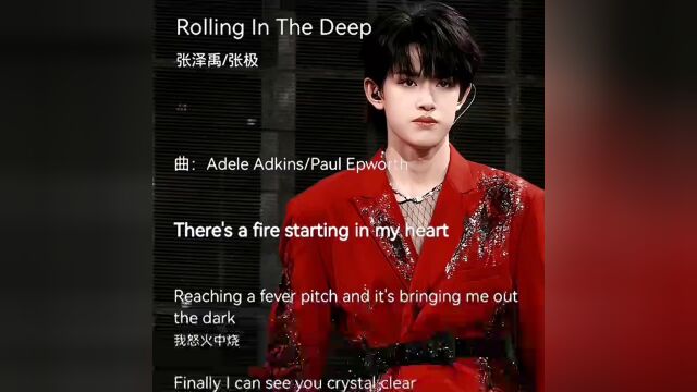 TF家族张极张泽禹【RollinglnTheDeep】