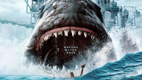 墨西哥传说怪物黑魔鲨！2023R级巨齿鲨惊悚片《狂暴黑鲨》预告！