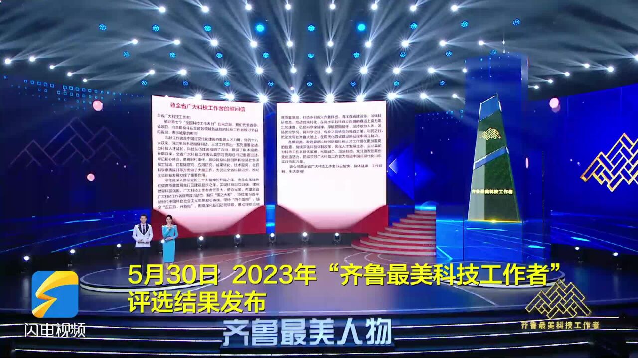 8人2团队上榜!2023年“齐鲁最美科技工作者”发布