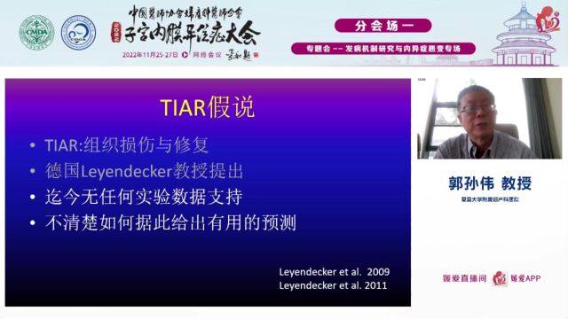 复旦大学附属妇产科医院郭孙伟教授—子宫肌腺症的发病机制及其可能的预防对策