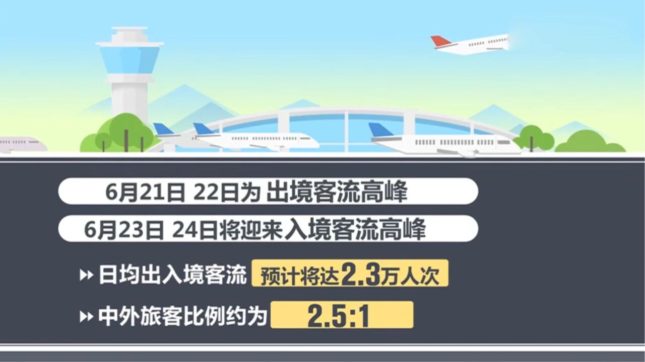 端午假期,广州白云机场口岸将迎客流高峰