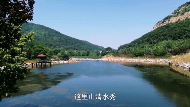 美景大多在深山里距离百合山庄约4000米的长青湖景区