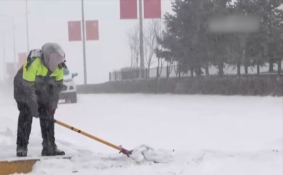 黑龙江双鸭山:暴雪持续,重点保障出行和设施农业