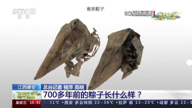 一张粽叶包万物!700多年前的粽子长什么样?