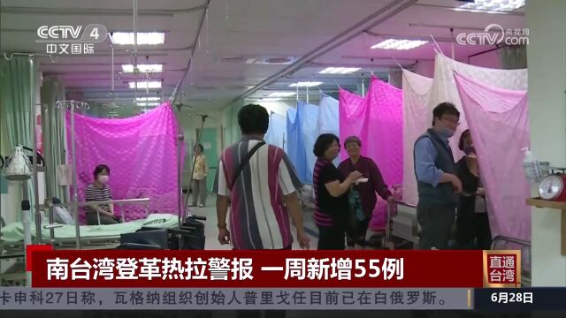 南台湾登革热拉警报 一周新增55例