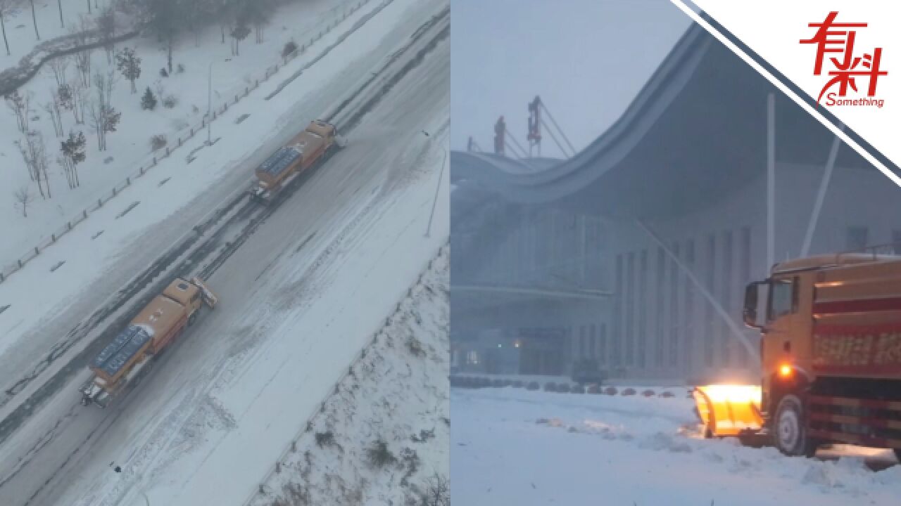 暴雪来临 通辽市森林消防支队“硬核”救援