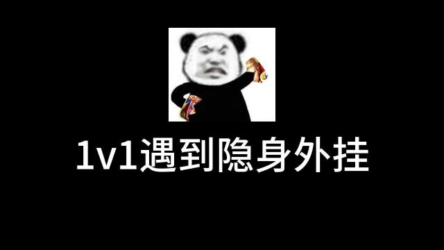 男人1v1,居然遇到隐身外挂