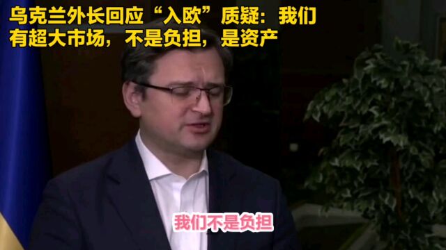 乌克兰想入欧,匈牙利反对,乌外长:我们有4000万人口,是正资产