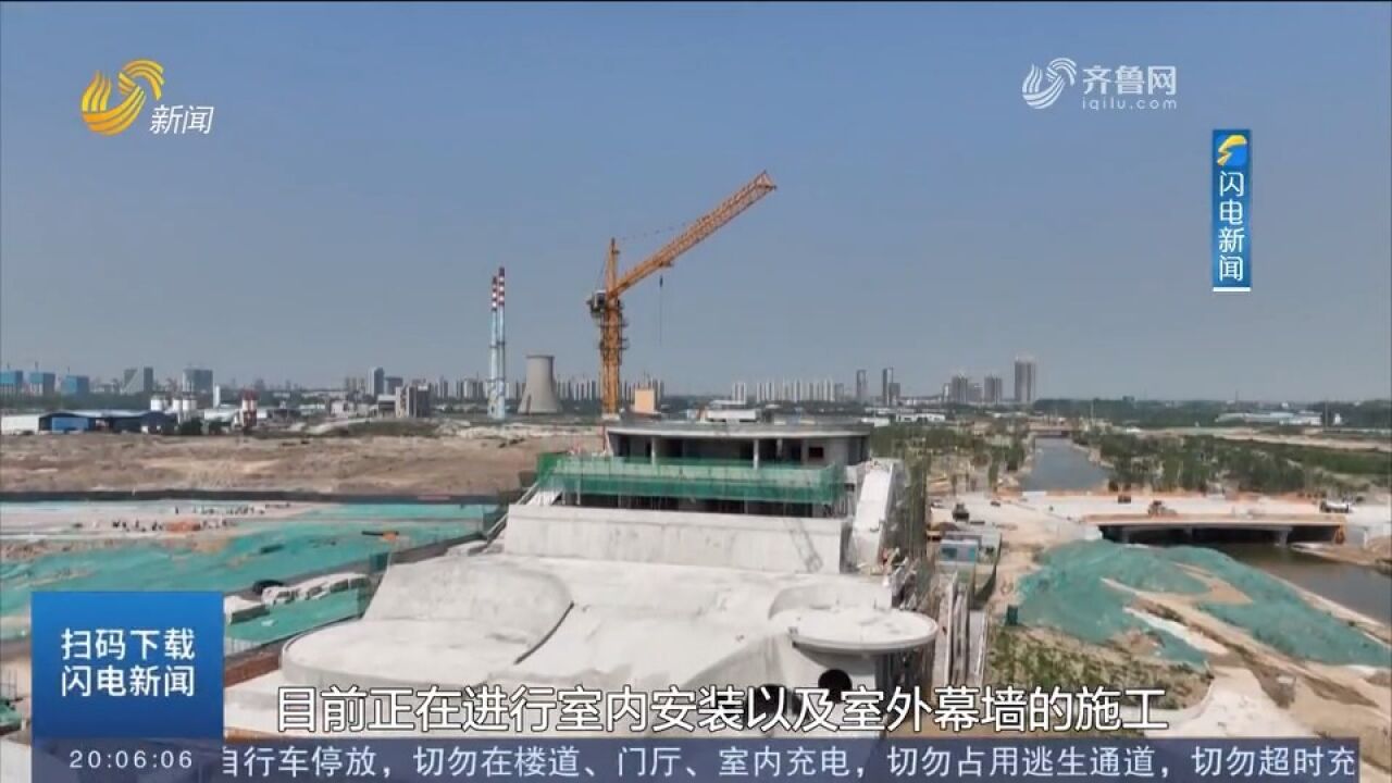 潍坊市中央商务区:年内完成片区基础设施建设