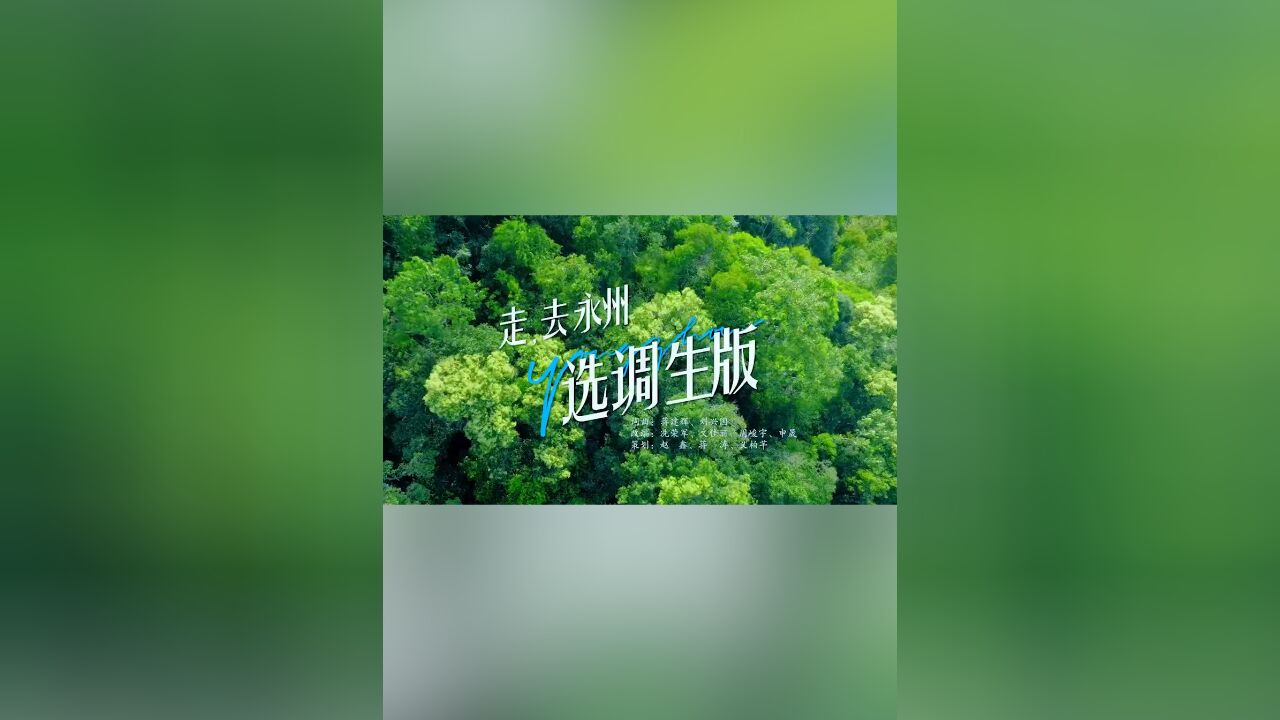 走,去永州(选调生版)