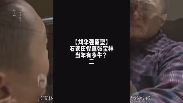 石家庄悍匪张宝林【刘华强原型】当年有多牛?