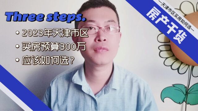 2023天津买房求指教,应该怎么选