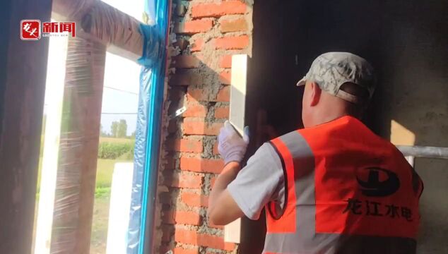 恢复生产 重建家园 恢复生产 重建家园|“新房加了保温板,年年都能温暖过冬!”