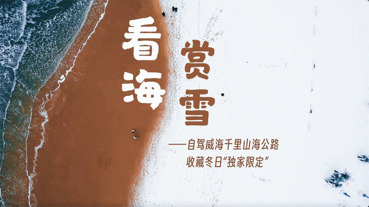 【文旅融合 山东实践】赏雪 看海——自驾威海千里山海公路 收藏冬日“独家限定”