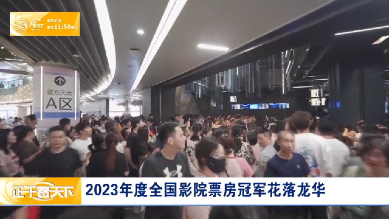 2023年度全国影院票房冠军花落龙华