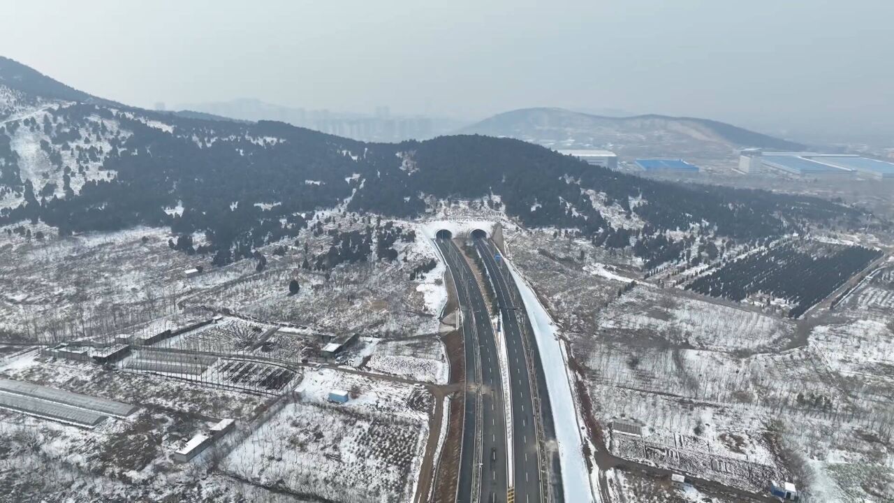 双向6车道 枣庄高新区大连路西延项目正式竣工通车