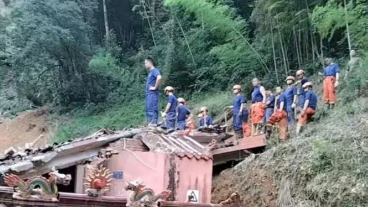 福建上杭6名因暴雨失联人员已遇难